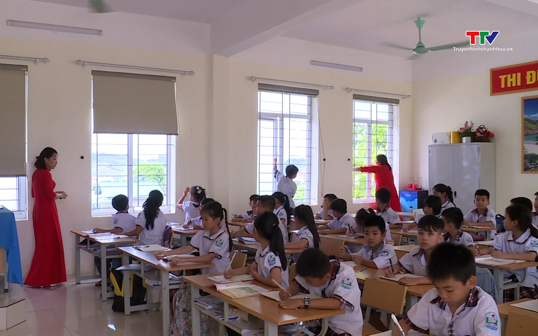 Bảo vệ sức khỏe học sinh trong thời tiết nắng nóng