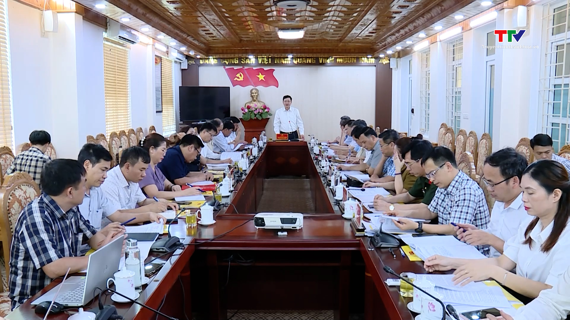 Phó Chủ tịch Ủy ban Nhân dân tỉnh Mai Xuân Liêm kiểm tra công tác sắp xếp đơn vị hành chính cấp xã tại huyện Thọ Xuân- Ảnh 1. Phó Chủ tịch Ủy ban Nhân dân tỉnh Mai Xuân Liêm kiểm tra công tác sắp xếp đơn vị hành chính cấp xã tại huyện Thọ Xuân- Ảnh 1.