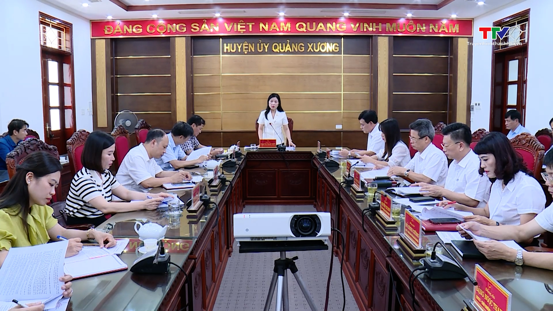 Kiểm tra công tác sắp xếp đơn vị hành chính cấp xã tại huyện Quảng Xương- Ảnh 1. Kiểm tra công tác sắp xếp đơn vị hành chính cấp xã tại huyện Quảng Xương- Ảnh 1.