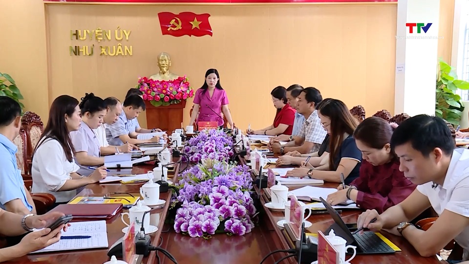 Kiểm tra, đôn đốc việc triển khai sắp xếp đơn vị hành chính cấp xã tại huyện Như Xuân- Ảnh 2. Kiểm tra, đôn đốc việc triển khai sắp xếp đơn vị hành chính cấp xã tại huyện Như Xuân- Ảnh 2.