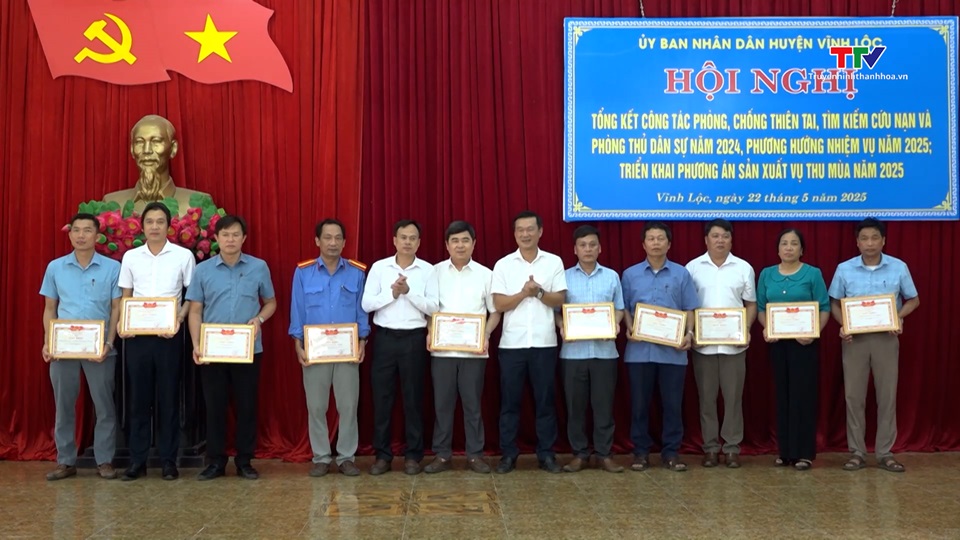 Huyện Vĩnh Lộc tổng kết công tác phòng chống thiên tai năm 2024- Ảnh 1. Huyện Vĩnh Lộc tổng kết công tác phòng chống thiên tai năm 2024- Ảnh 1.