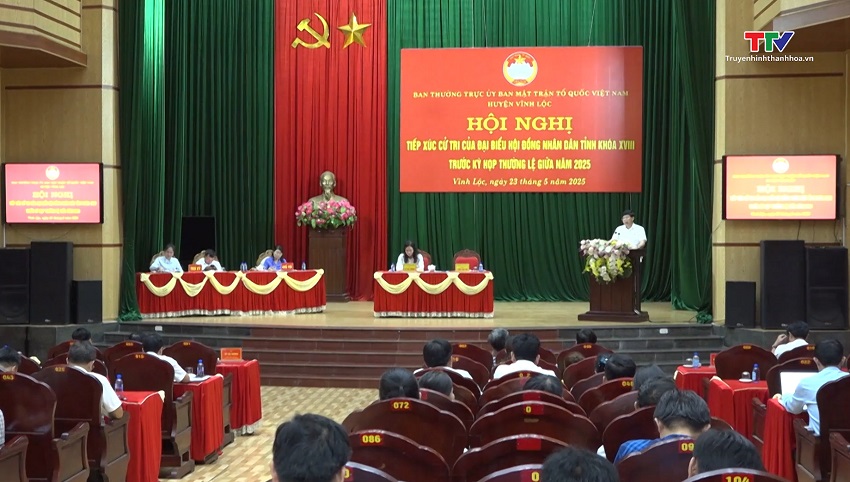 Đại biểu Hội đồng Nhân dân tỉnh tiếp xúc cử tri huyện Vĩnh Lộc- Ảnh 1. Đại biểu Hội đồng Nhân dân tỉnh tiếp xúc cử tri huyện Vĩnh Lộc- Ảnh 1.