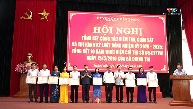 Hoằng Hoá tổng kết 10 năm thực hiện Chỉ thị số 05 của Bộ Chính trị- Ảnh 1. Hoằng Hoá tổng kết 10 năm thực hiện Chỉ thị số 05 của Bộ Chính trị- Ảnh 1.