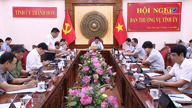 Hội nghị Ban Thường vụ Tỉnh ủy tháng 5/2025- Ảnh 4. Hội nghị Ban Thường vụ Tỉnh ủy tháng 5/2025- Ảnh 4.