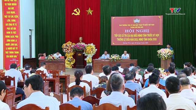 Phó Bí thư Tỉnh uỷ Trịnh Tuấn Sinh tiếp xúc cử tri thành phố Sầm Sơn- Ảnh 1. Phó Bí thư Tỉnh uỷ Trịnh Tuấn Sinh tiếp xúc cử tri thành phố Sầm Sơn- Ảnh 1.