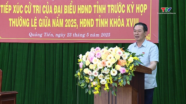 Phó Bí thư Tỉnh uỷ Trịnh Tuấn Sinh tiếp xúc cử tri thành phố Sầm Sơn- Ảnh 2. Phó Bí thư Tỉnh uỷ Trịnh Tuấn Sinh tiếp xúc cử tri thành phố Sầm Sơn- Ảnh 2.