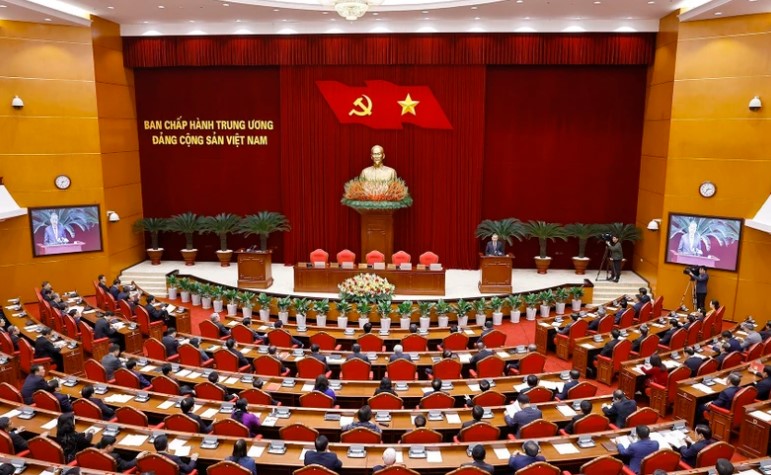 Kết luận của Bộ Chính trị về sắp xếp tổ chức bộ máy, đơn vị hành chính- Ảnh 1. Kết luận của Bộ Chính trị về sắp xếp tổ chức bộ máy, đơn vị hành chính- Ảnh 1.