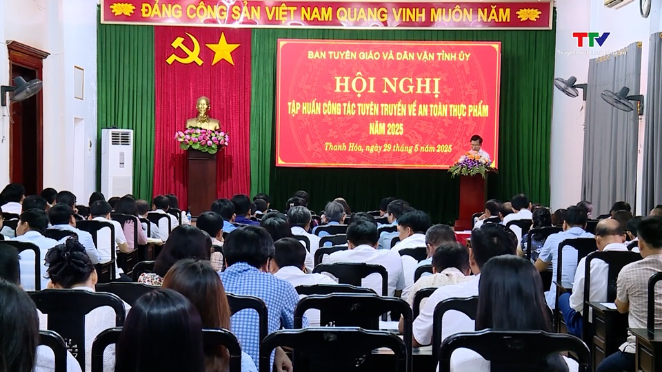 Tập huấn công tác tuyên truyền về an toàn thực phẩm- Ảnh 1.
