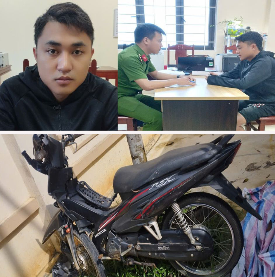 Bắt tạm giam đối tượng điều khiển xe máy không biển kiểm soát, sử dụng rượu bia gây tai nạn chết người- Ảnh 1. Bắt tạm giam đối tượng điều khiển xe máy không biển kiểm soát, sử dụng rượu bia gây tai nạn chết người- Ảnh 1.