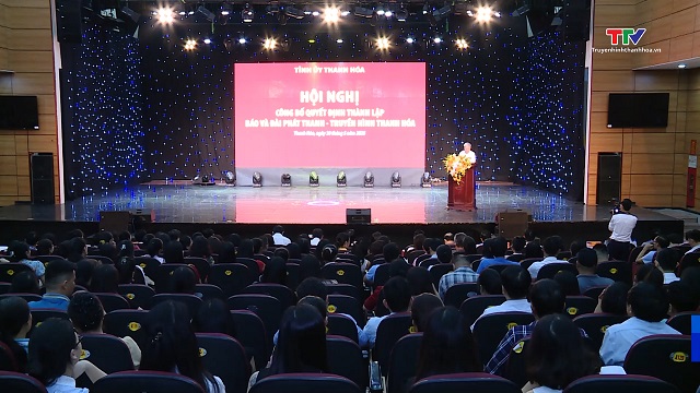 Công bố Quyết định thành lập Báo và Đài Phát thanh - Truyền hình Thanh Hoá- Ảnh 1. Công bố Quyết định thành lập Báo và Đài Phát thanh - Truyền hình Thanh Hoá- Ảnh 1.