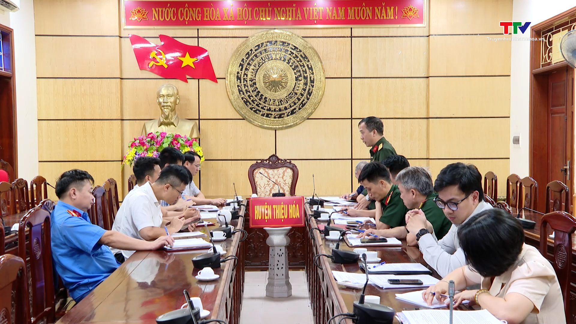 Kiểm tra công tác phòng chống thiên tai tại huyện Yên Định và Thiệu Hoá- Ảnh 2. Kiểm tra công tác phòng chống thiên tai tại huyện Yên Định và Thiệu Hoá- Ảnh 2.