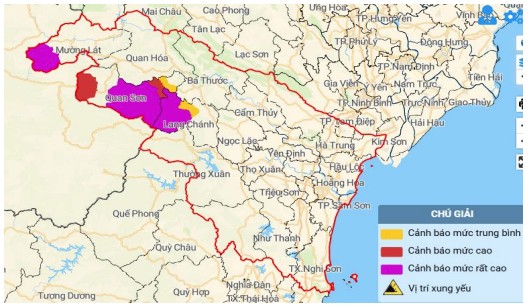Cảnh báo lũ quét, sạt lở, sụt lún đất tại khu vực miền núi Thanh Hóa- Ảnh 2. Cảnh báo lũ quét, sạt lở, sụt lún đất tại khu vực miền núi Thanh Hóa- Ảnh 2.