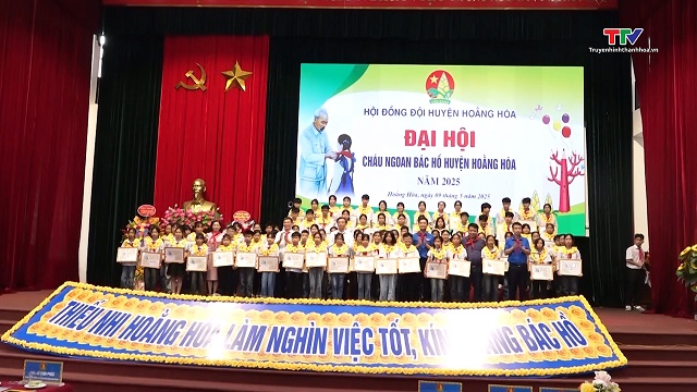 Đại hội Cháu ngoan Bác Hồ huyện Hoằng Hóa năm 2025- Ảnh 1. Đại hội Cháu ngoan Bác Hồ huyện Hoằng Hóa năm 2025- Ảnh 1.