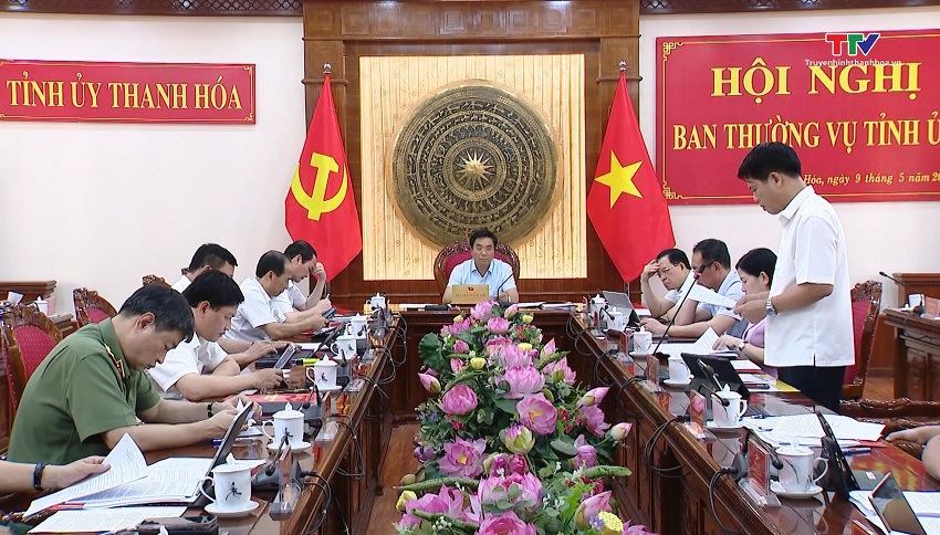 Ban Thường vụ Tỉnh ủy thông qua Đề án sắp xếp, hợp nhất Báo Thanh Hóa và Đài Phát thanh – Truyền hình Thanh Hóa- Ảnh 1. Ban Thường vụ Tỉnh ủy thông qua Đề án sắp xếp, hợp nhất Báo Thanh Hóa và Đài Phát thanh – Truyền hình Thanh Hóa- Ảnh 1.