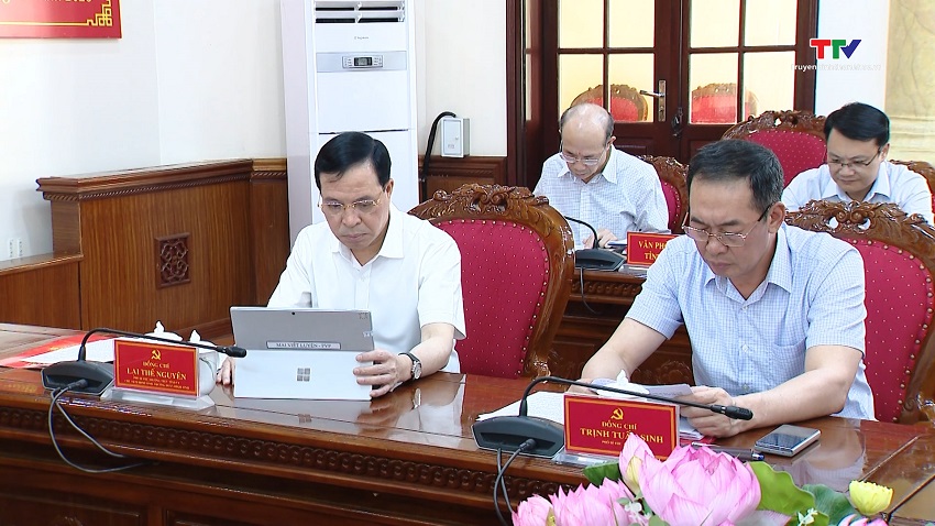 Ban Thường vụ Tỉnh ủy thông qua Đề án sắp xếp, hợp nhất Báo Thanh Hóa và Đài Phát thanh – Truyền hình Thanh Hóa- Ảnh 2. Ban Thường vụ Tỉnh ủy thông qua Đề án sắp xếp, hợp nhất Báo Thanh Hóa và Đài Phát thanh – Truyền hình Thanh Hóa- Ảnh 2.