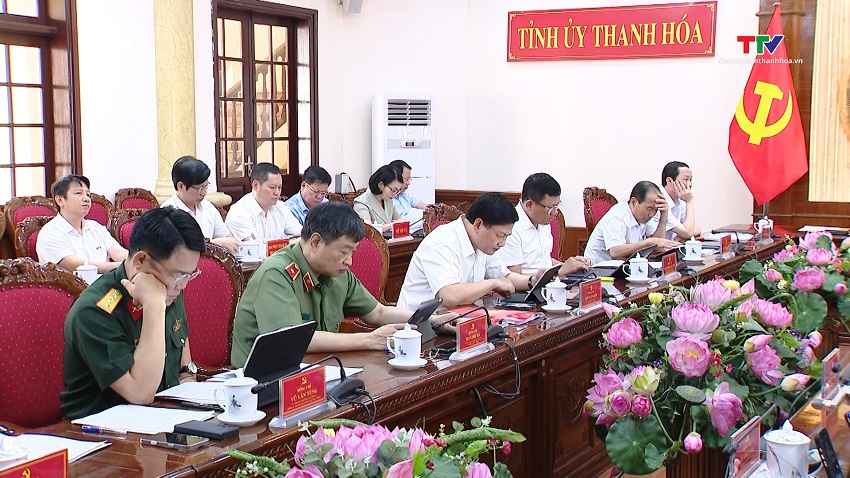 Ban Thường vụ Tỉnh ủy thông qua Đề án sắp xếp, hợp nhất Báo Thanh Hóa và Đài Phát thanh – Truyền hình Thanh Hóa- Ảnh 3. Ban Thường vụ Tỉnh ủy thông qua Đề án sắp xếp, hợp nhất Báo Thanh Hóa và Đài Phát thanh – Truyền hình Thanh Hóa- Ảnh 3.
