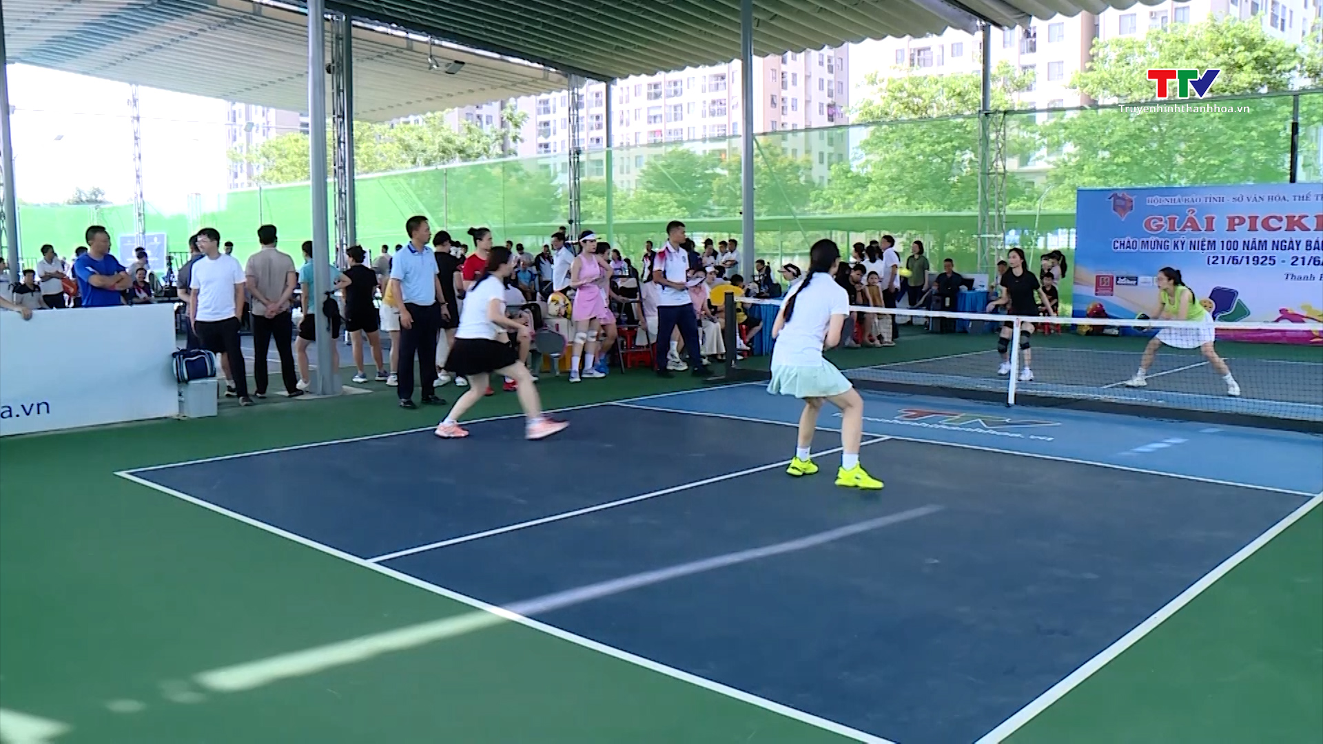 Sôi nổi Giải Pickleball chào mừng 100 năm ngày Báo chí Cách mạng Việt Nam- Ảnh 2. Sôi nổi Giải Pickleball chào mừng 100 năm ngày Báo chí Cách mạng Việt Nam- Ảnh 2.