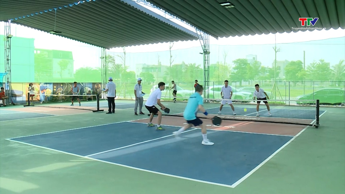 Hiệp hội Du lịch Thanh Hóa tổ chức Giải Pickleball mở rộng năm 2025- Ảnh 1. Hiệp hội Du lịch Thanh Hóa tổ chức Giải Pickleball mở rộng năm 2025- Ảnh 1.