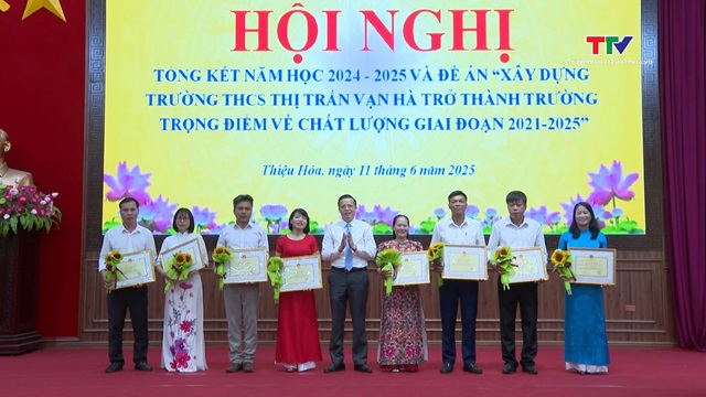Huyện Thiệu Hóa tổng kết năm học 2024 - 2025- Ảnh 1. Huyện Thiệu Hóa tổng kết năm học 2024 - 2025- Ảnh 1.