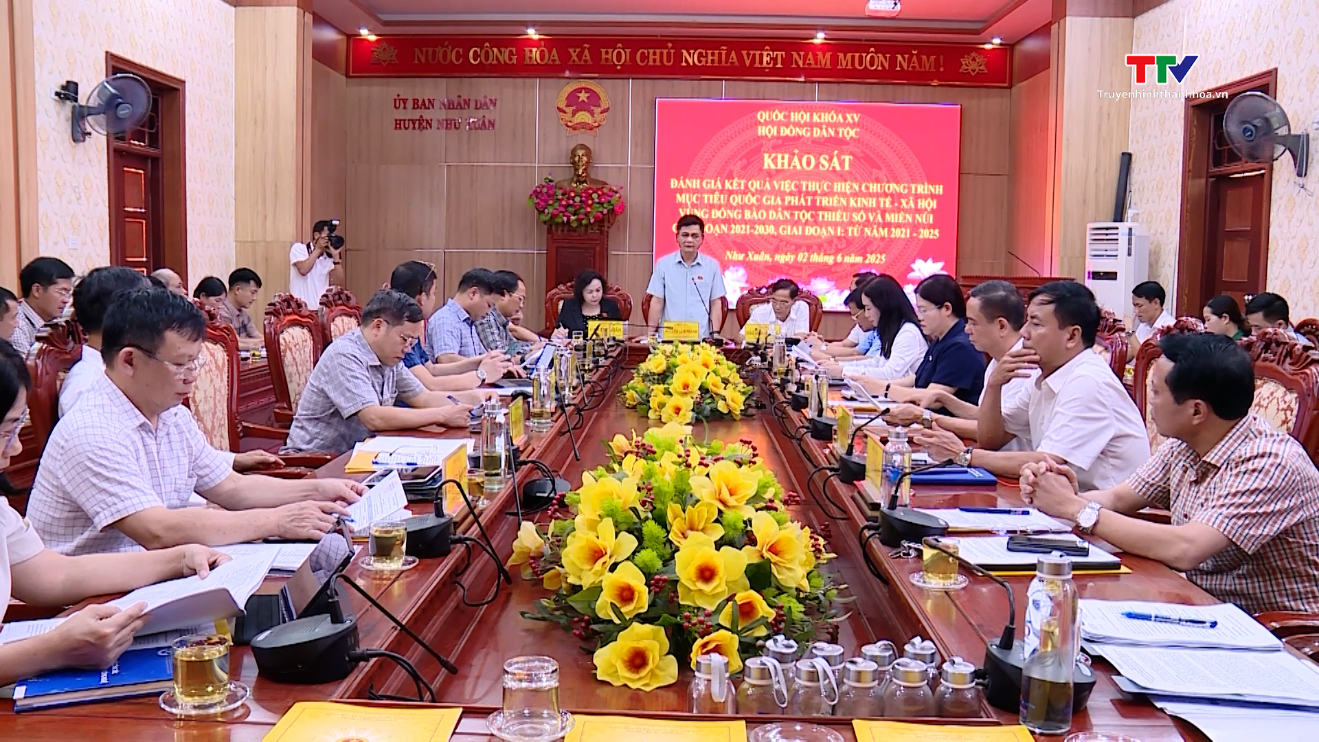 Đoàn khảo sát của Hội đồng Dân tộc Quốc hội làm việc tại huyện Như Xuân- Ảnh 1. Đoàn khảo sát của Hội đồng Dân tộc Quốc hội làm việc tại huyện Như Xuân- Ảnh 1.