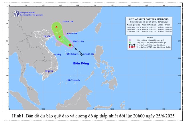 Áp thấp nhiệt đới di chuyển theo hướng Tây Bắc với tốc độ 15 - 20km/h- Ảnh 3. Áp thấp nhiệt đới di chuyển theo hướng Tây Bắc với tốc độ 15 - 20km/h- Ảnh 3.