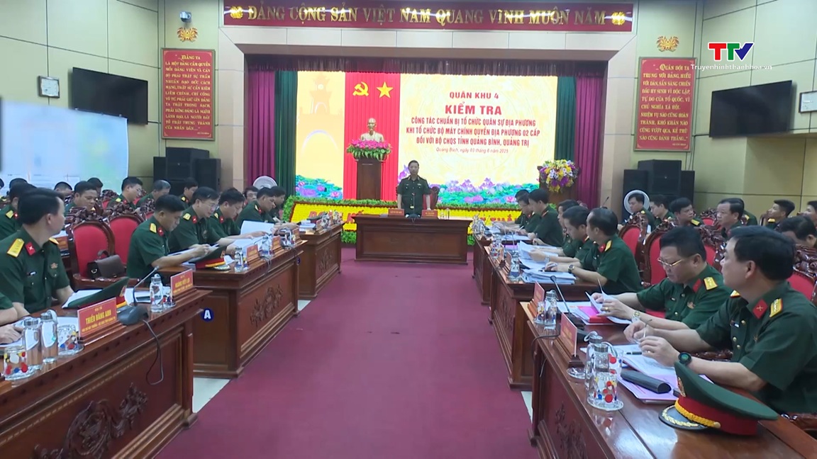Quân khu 4 chú trọng công tác nhân sự trong sáp nhập tổ chức quân sự địa phương- Ảnh 1. Quân khu 4 chú trọng công tác nhân sự trong sáp nhập tổ chức quân sự địa phương- Ảnh 1.