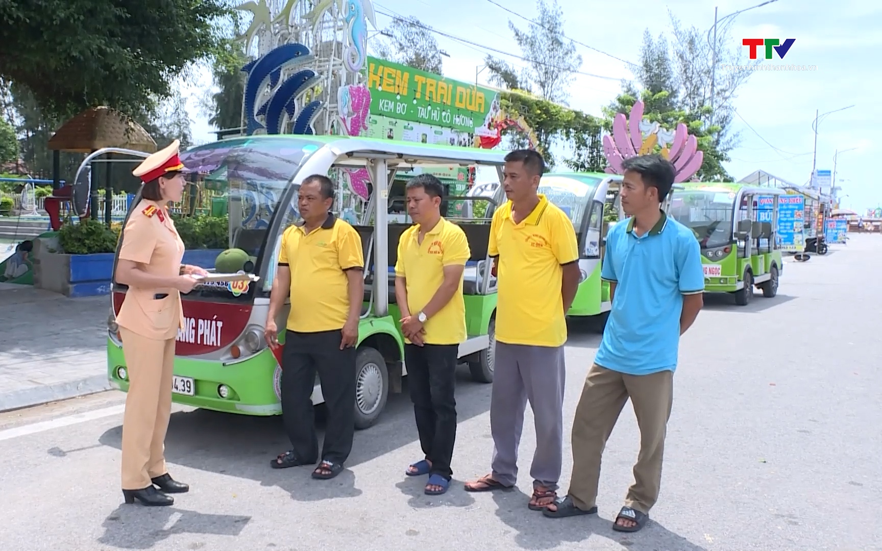 Siết chặt quản lý xe điện vì mục tiêu xây dựng hình ảnh khu du lịch văn minh, an toàn, thân thiện