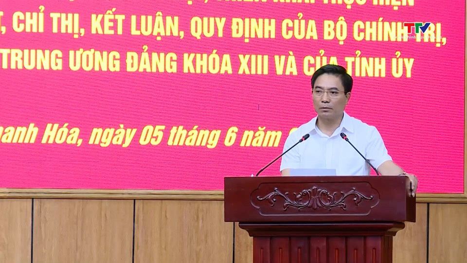 Nghiên cứu, học tập, quán triệt, triển khai thực hiện các Nghị quyết, Chỉ thị, Kết luận, Quy định mới của Trung ương và của Tỉnh ủy- Ảnh 7.