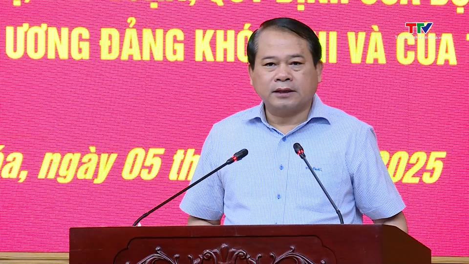 Nghiên cứu, học tập, quán triệt, triển khai thực hiện các Nghị quyết, Chỉ thị, Kết luận, Quy định mới của Trung ương và của Tỉnh ủy- Ảnh 4.