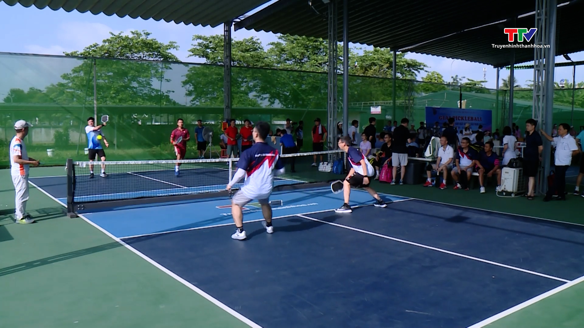 Khai mạc giải Pickleball chào mừng 100 năm ngày Báo chí Cách mạng Việt Nam- Ảnh 2. Khai mạc giải Pickleball chào mừng 100 năm ngày Báo chí Cách mạng Việt Nam- Ảnh 2.