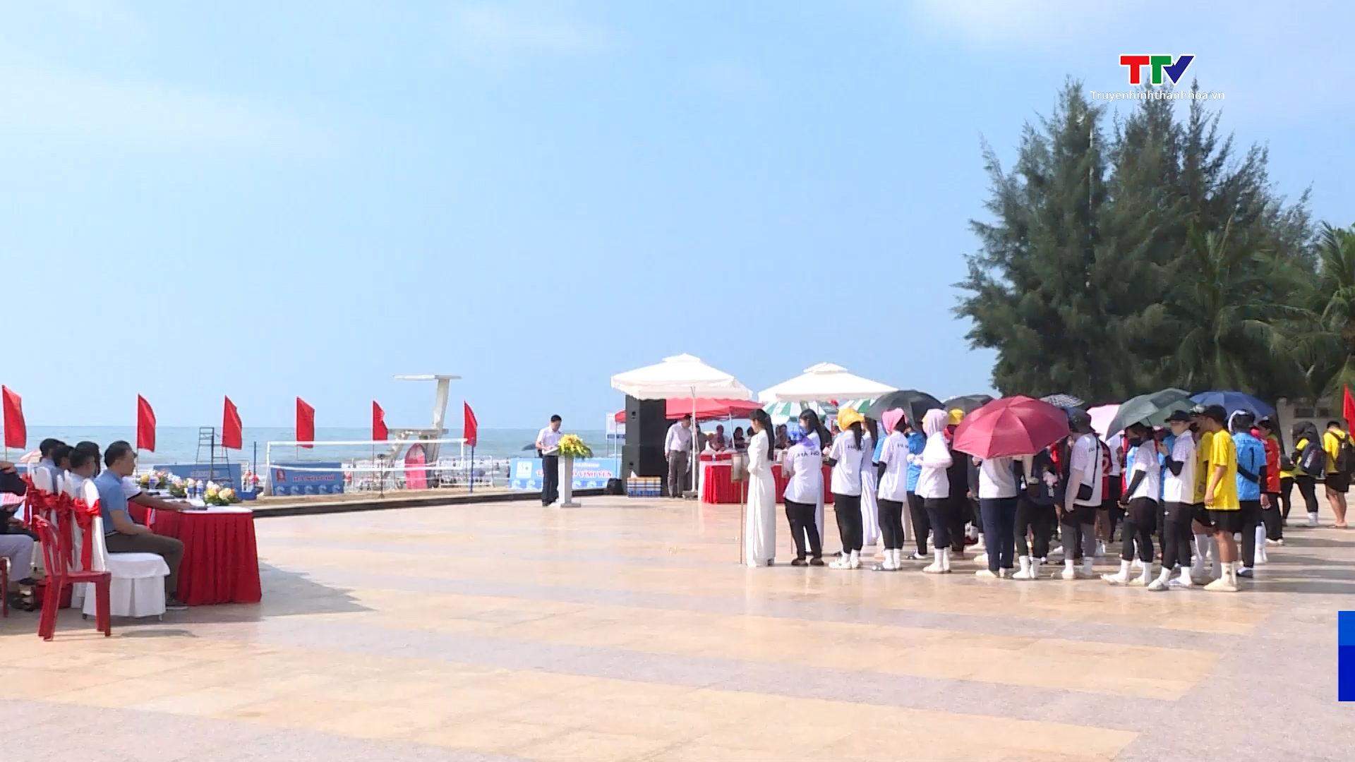 Khai mạc Giải Cầu mây bãi biển quốc gia 2025 tại thành phố Sầm Sơn- Ảnh 1. Khai mạc Giải Cầu mây bãi biển quốc gia 2025 tại thành phố Sầm Sơn- Ảnh 1.