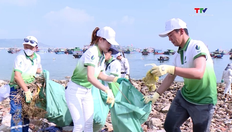 Chiến dịch làm sạch biển, xây dựng Nghi Sơn xanh- Ảnh 2.