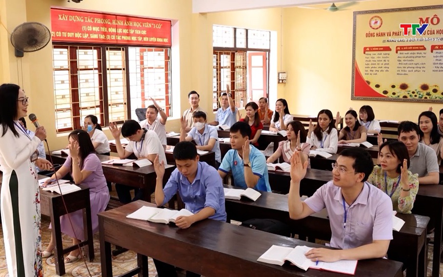 Quyết tâm xây dựng Trường Chính trị tỉnh Thanh Hoá trở thành trường kiểu mẫu