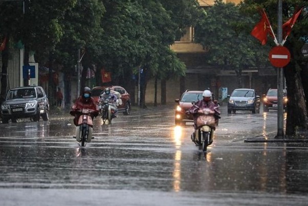 Dự báo mưa rào và dông rải rác từ chiều tối nay (9/7)- Ảnh 1. Dự báo mưa rào và dông rải rác từ chiều tối nay (9/7)- Ảnh 1.