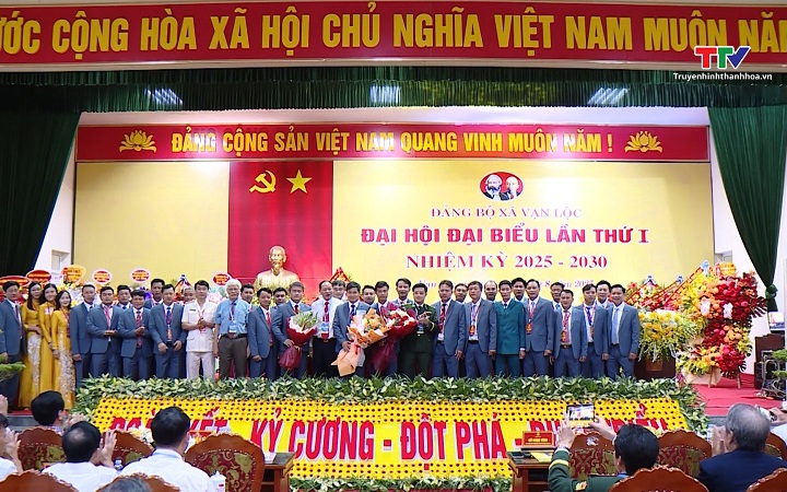 Đại hội đại biểu Đảng bộ xã Vạn Lộc lần thứ I, nhiệm kỳ 2025-2030