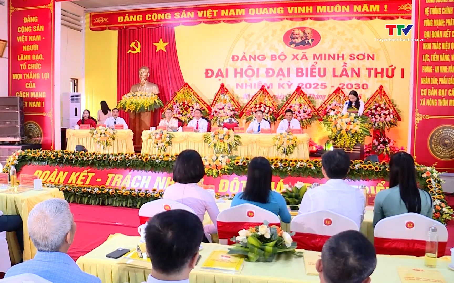 Đại hội lần thứ Nhất, Đảng bộ xã Minh Sơn