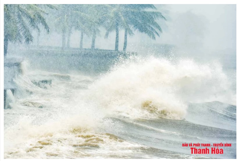 Thanh Hóa dự báo biển động dữ dội, gió giật lên đến cấp 17- Ảnh 1.