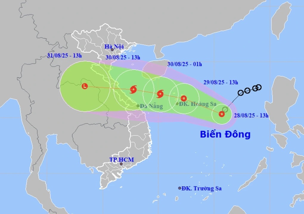 Ngày 30/8, áp thấp nhiệt đới có thể mạnh lên thành bão trên biển- Ảnh 1. Ngày 30/8, áp thấp nhiệt đới có thể mạnh lên thành bão trên biển- Ảnh 1.