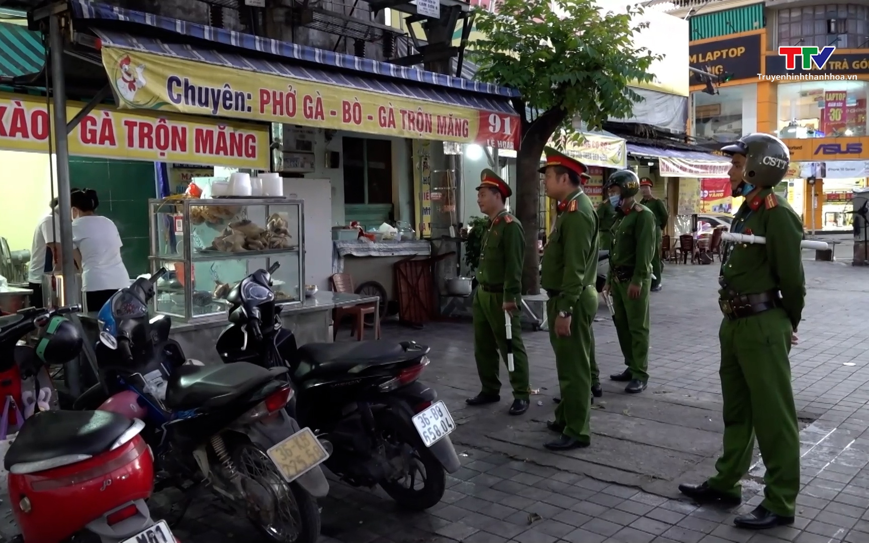 Thiết lập lại trật tự công cộng trên địa bàn tỉnh