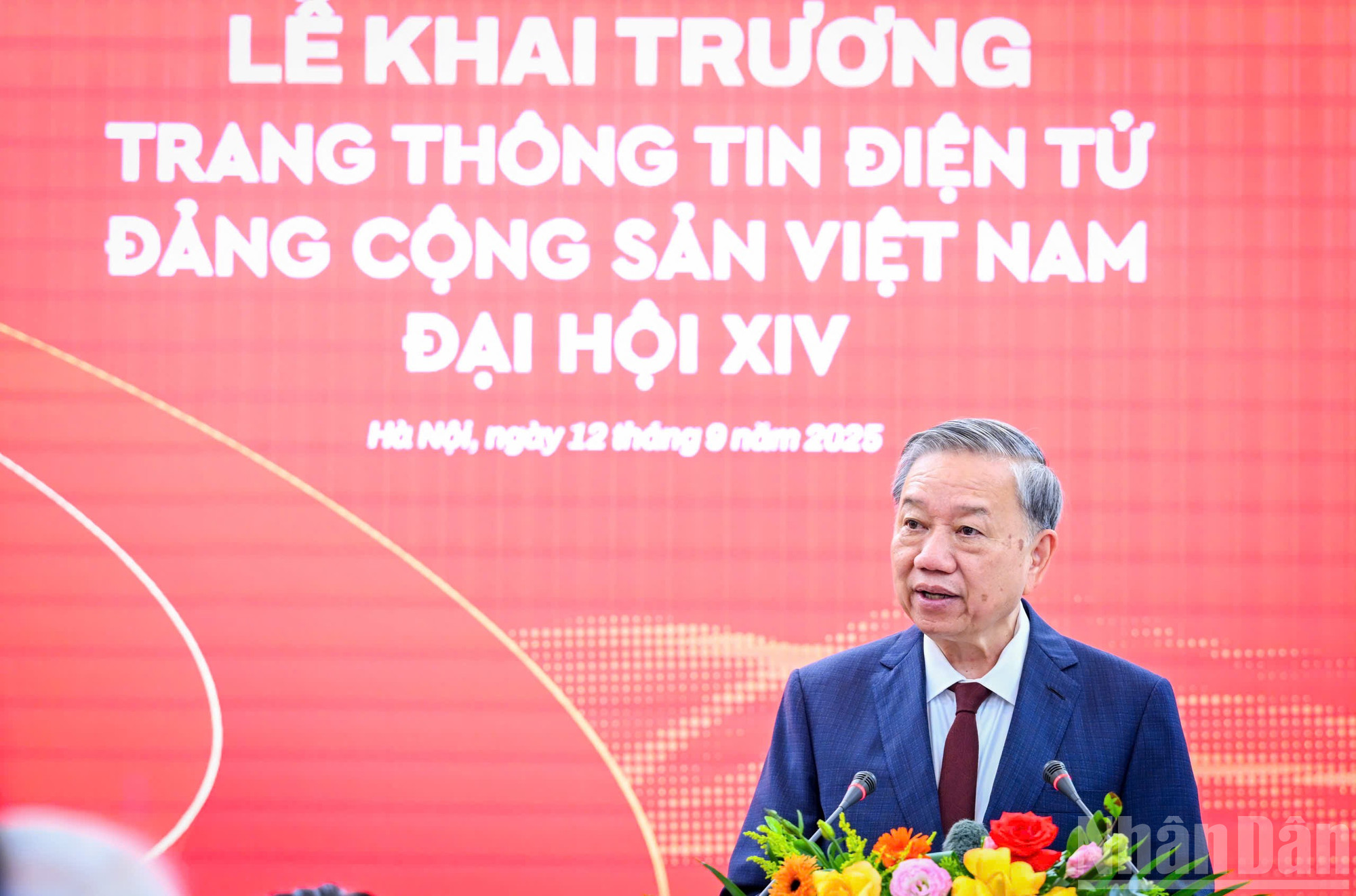 Tổng Bí thư Tô Lâm dự lễ ra mắt Trang thông tin điện tử “Đảng Cộng sản Việt Nam - Đại hội XIV”- Ảnh 3. Tổng Bí thư Tô Lâm dự lễ ra mắt Trang thông tin điện tử “Đảng Cộng sản Việt Nam - Đại hội XIV”- Ảnh 3.