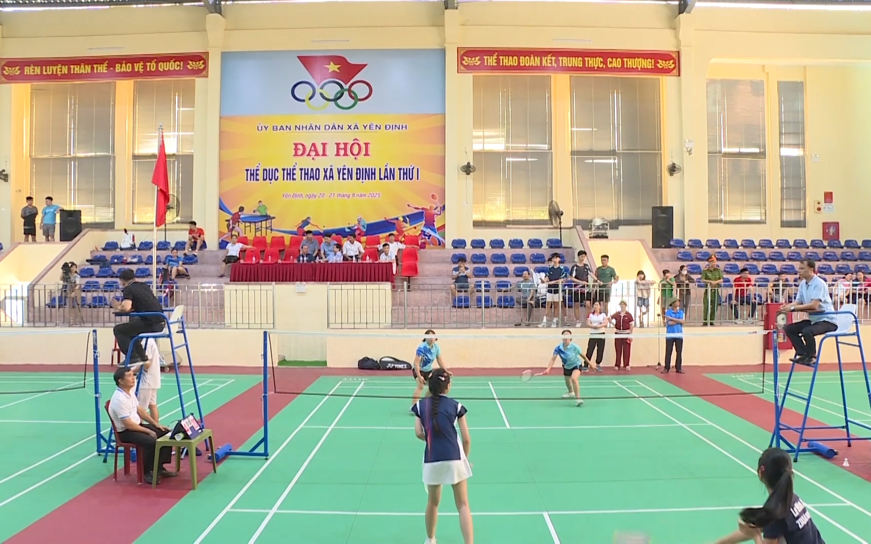 Yên Định: Khởi tranh các môn pickleball, bóng bàn và cầu lông tại Đại hội Thể dục thể thao lần thứ I