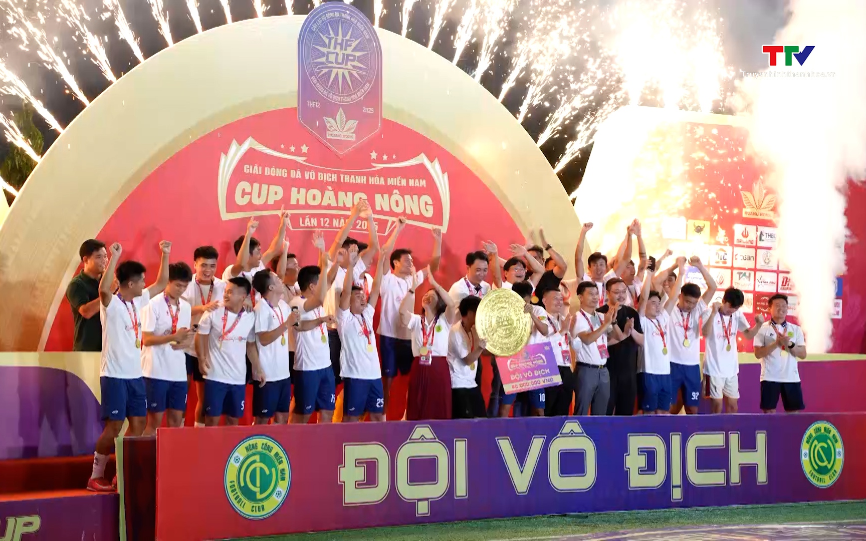 Giải b&oacute;ng đ&aacute; v&ocirc; địch Thanh Ho&aacute; miền Nam m&ugrave;a thứ XII: Nơi gắn kết t&igrave;nh đồng hương