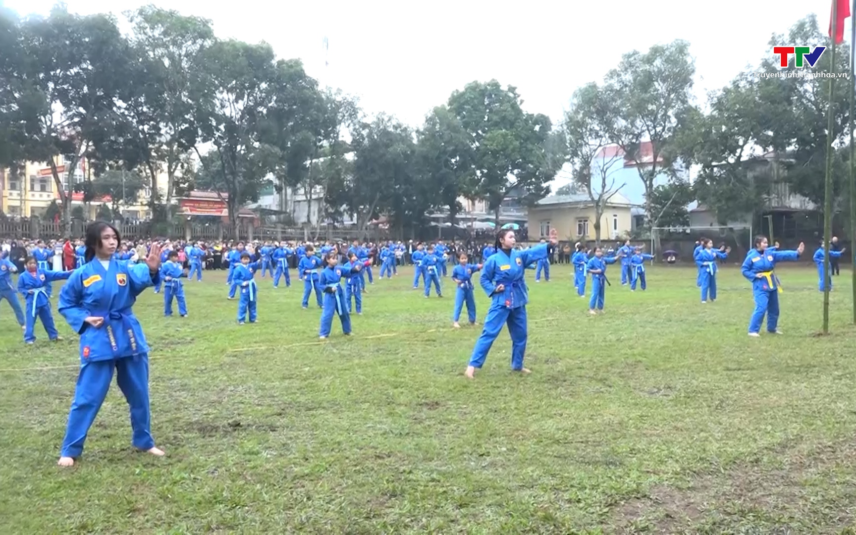 Hơn 1.000 vận động vi&ecirc;n tham dự Đại hội thể dục thể thao x&atilde; Ki&ecirc;n Thọ lần thứ I, năm 2026 