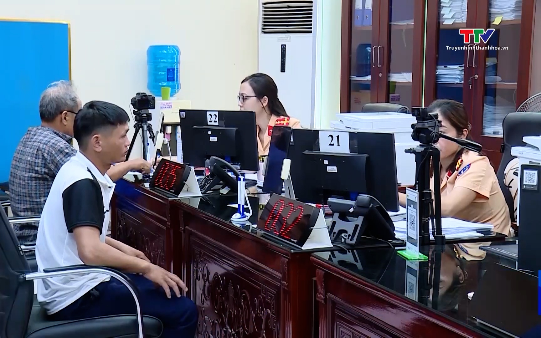 Thanh Ho&aacute; đẩy mạnh l&agrave;m sạch dữ liệu giấy ph&eacute;p l&aacute;i xe