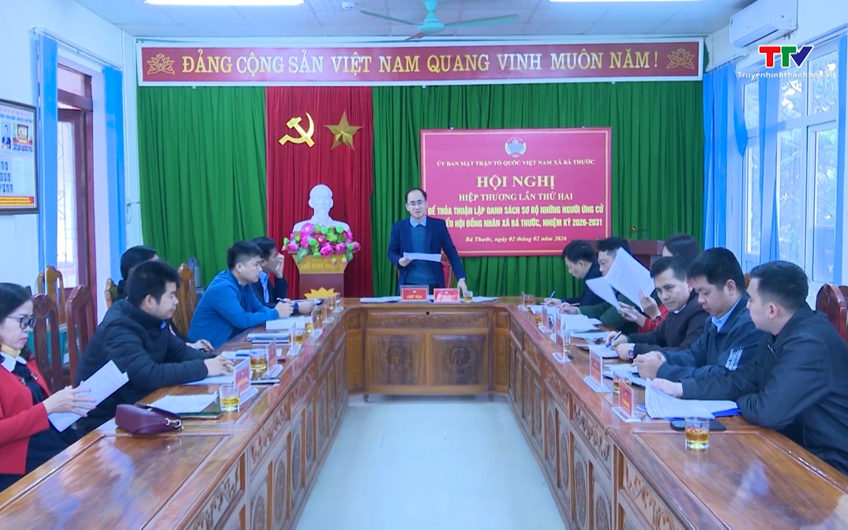 X&atilde; B&aacute; Thước tổ chức hiệp thương lần thứ ba