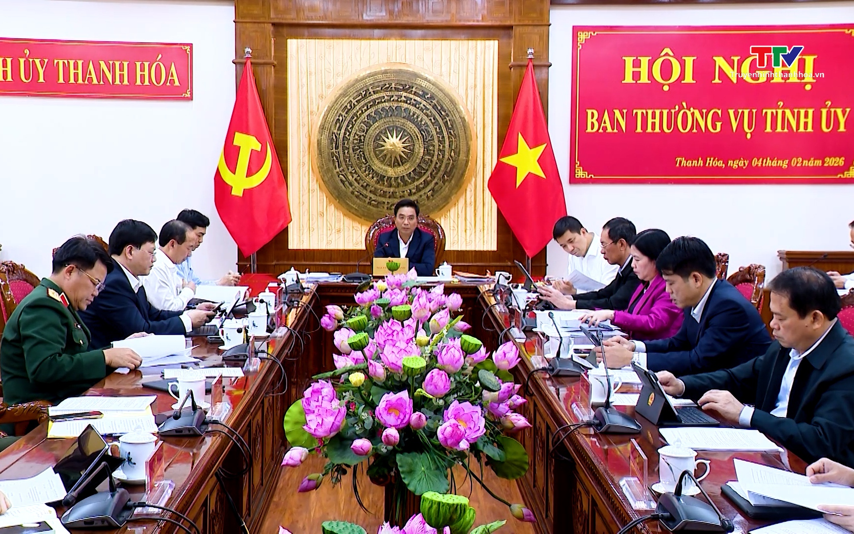Hội nghị  Ban Thường vụ  Tỉnh  ủy