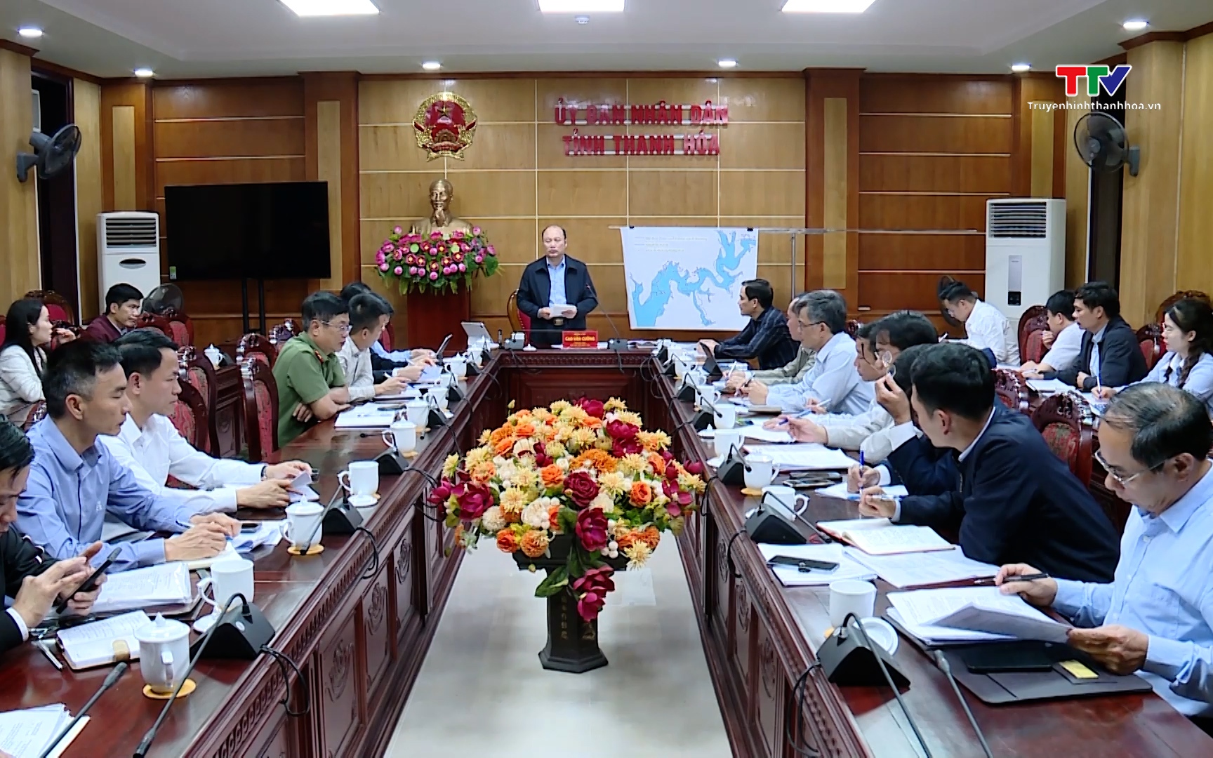 Đẩy nhanh tiến độ Hợp phần bồi thường, hỗ trợ, t&aacute;i định cư Dự &aacute;n Hồ chứa nước bản Mồng