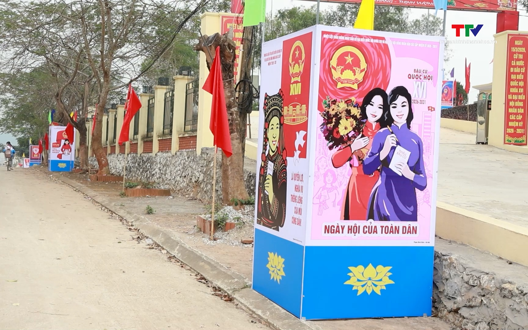 C&aacute;c địa phương chuẩn bị sẵn s&agrave;ng cho ng&agrave;y bầu cử