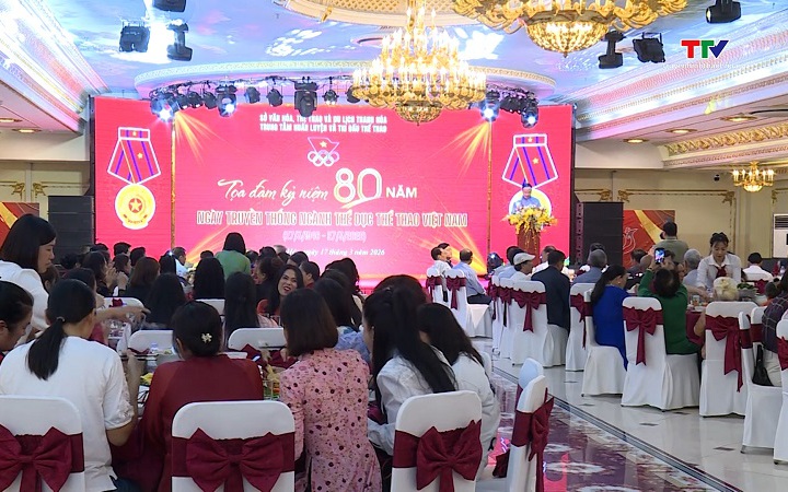 Tọa đ&agrave;m kỷ niệm 80 năm Ng&agrave;y truyền thống ng&agrave;nh Thể dục Thể thao Việt Nam (27/3/1946 - 27/3/2026)