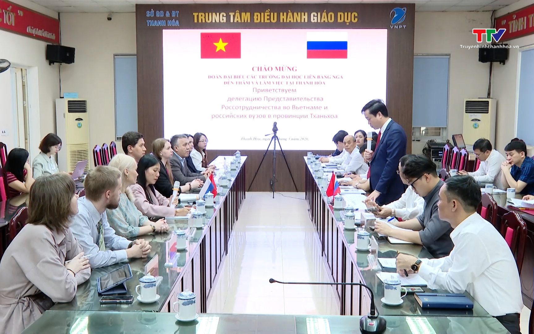 Tăng cường hợp t&aacute;c gi&aacute;o dục với c&aacute;c trường đại học Li&ecirc;n bang Nga